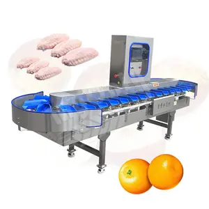 MYONLY Aquatic Product Fish Tomato Onion Dragon Fruit Size Weight Sort and Grade Machine for Live Fish