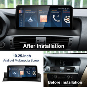 Stwei 2025new Id6 Id7 Id8 Android 13 Qualcomm680 Snapdragon6225 8 Go 256 Go 10,25 pouces pour Bmwx3 X4 F25 F26 Nbt Voiture Carplay Auto - Product Image 2