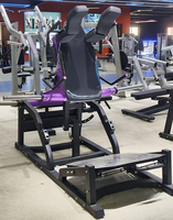Machine à Squat Hack Commercial à Charge de Poids, Type V, pour Entraînement des Jambes, des Fessiers et des Abdos, Équipement de Fitness pour Salle de Sport