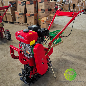 Gasoline Powered Mini Tiller <b>Cultivator</b> with Gearbox and Gear for Agricultural Soil Preparation Adjustable Handle - Product Image 5