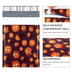 Sinh Thái 6x10 bong bóng phong bì độn Halloween thiết kế Boutique tùy chỉnh Túi bong bóng CD/DVD Poly Bong Bóng Độn bưu phẩm - Product Image 3