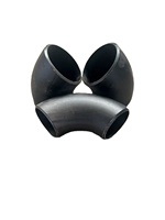 Coude de tuyauterie en acier au carbone allié, soudé, 45 degrés, basse pression, résistant à la corrosion, ASME B16.9 A234WPB Classe 1000, antirouille
