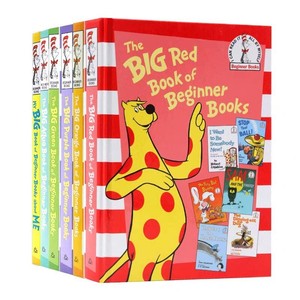 Set di 8 Libri per Principianti di Dr. Seuss, Copertina Rigida, Illustrazioni a Colori, Carta Riciclata - Product Image 1
