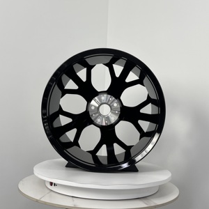 Cerchi Auto 19x8 ET25 5x112 Hub 66.56 <span class=keywords><strong>Grigio</strong></span> Canna di Fucile con Faccia Lavorata Compatibili con <span class=keywords><strong>Audi</strong></span> <span class=keywords><strong>Q5</strong></span> - Product Image 4