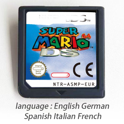 Negro-Super marioed 64 DS