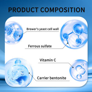 Inhibidor de moho Soluble aditivo para piensos funcional recubierto para rumiantes, aves de corral, piensos para animales, previene el envenenamiento por micotoxinas, vitamina - Product Image 4