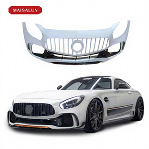 Nouveau kit carrosserie pare-chocs avant en fibre de carbone noire style P pour <span class=keywords><strong>AMG</strong></span> <span class=keywords><strong>GT</strong></span>/GTS avec installation facile - Product Image 1