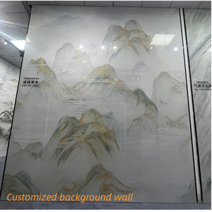 Dalle de <span class=keywords><strong>pierre</strong></span> frittée grand format 3200x1600mm, carrelage <span class=keywords><strong>en</strong></span> porcelaine de luxe à veinage marbré <span class=keywords><strong>pour</strong></span> usage résidentiel - Product Image 6