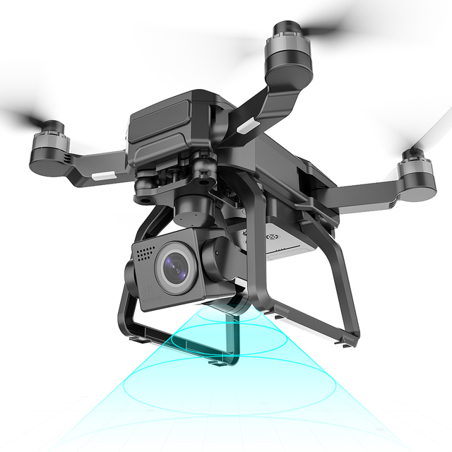 F7s 4K Pro Drone 4K GPS HD 5G WiFi FPV 4-Axis Gimbal Brushless Quadcopter Obstacle Avoidance 25Mins 3KM Distance Foldable Drone