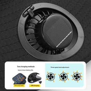 Sombrero de Ala Ancha con Ventilador Solar, Protección Solar, Doble Alimentación Solar y USB, Ajustable, para Playa, Senderismo, Pesca, Uso en Primavera/Verano, para <span class=keywords><strong>Hombre</strong></span> - Product Image 3