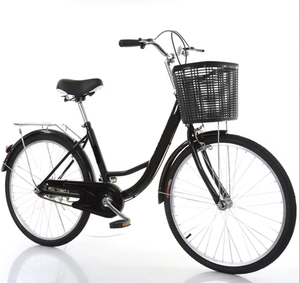 Vintage da 26 pollici in <span class=keywords><strong>bicicletta</strong></span> <span class=keywords><strong>olandese</strong></span> da donna classici a velocità singola con telaio in lega di alluminio e forcella in acciaio da principessa - Product Image 1