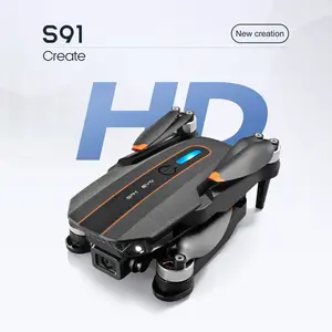 S91 Brushless Motor toy Flying Drone Helicopter With 4K HD Camera Optical Flow Four Axis Aircraft Wind Resistant
