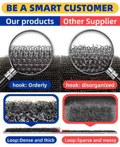 Groothandel Geen Boor Kentekenplaat Haak En Lus Tapr Heavy Duty Zelfklevende Haak En <span class=keywords><strong>Loop</strong></span> Strip Tape Voor Auto Truck - Product Image 3