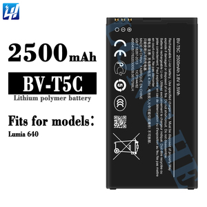 Nouvelle <span class=keywords><strong>batterie</strong></span> de remplacement 2500mAh pour <span class=keywords><strong>Nokia</strong></span> <span class=keywords><strong>Lumia</strong></span> 640 <span class=keywords><strong>batterie</strong></span> de téléphone BV-T5C batteries de téléphone - Product Image 2