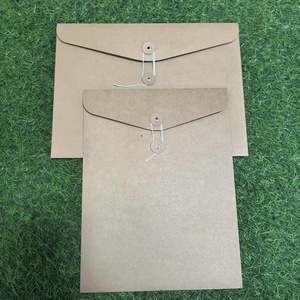 Kraft Chuỗi Phong Bì Thư Mục Tập Tin Dự Án Túi Tập Tin Áo Khoác Tài Liệu Tổ Chức Phẳng-Không Có Mở Rộng <span class=keywords><strong>A4</strong></span> Thư Kích Thước - Product Image 4