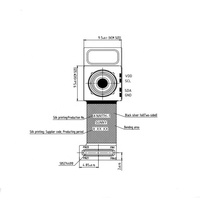 Mini caméra pour téléphone portable 16MP avec autofocus HD haute définition, capteur SONY IMX519 haute résolution, qualité supérieure, MIPI OEM PDAF, garantie 2 ans