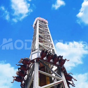 その他の遊園地施設パークアトラクションファンフェアフリーフォールドロップタワースリルライド - Product Image 1