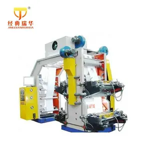 Six Colors Automatic High Precision Flexographic Printing Machine for Plastic Bag