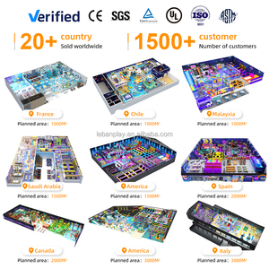 Parco Trampolini Personalizzato, Attrezzature per Aree Gioco al Coperto per Bambini, Grande Parco <span class=keywords><strong>Giochi</strong></span> Commerciale per Centri Commerciali - Product Image 5