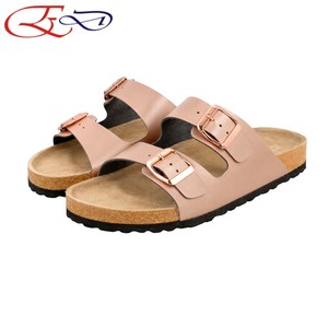 Elegantes Sandalias de Cuero Genuino para Mujer, para Playa y Resort, con Suela de EVA, Punta Abierta, Personalizables al por Mayor para Vacaciones en la Costa - Product Image 1