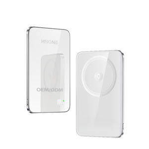 Batería Externa Magnética LF21 Ultrafina de 7mm con Cristal de Espejo de Aluminio, Carga Rápida de 15W y Pantalla LED Inteligente - Product Image 6