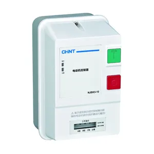 Chint original NJBK5 NJBK5-5 NJBK5-10 NJBK5-10D Water Pump or Motor Start Stop Overload Phase Failure protection Controller