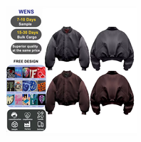 Blouson Bomber Réversible et Coupe-Vent Épais, Surdimensionné et Décontracté pour Homme, Style Pilote, en Coton Rembourré Type Doudoune – Fabricant