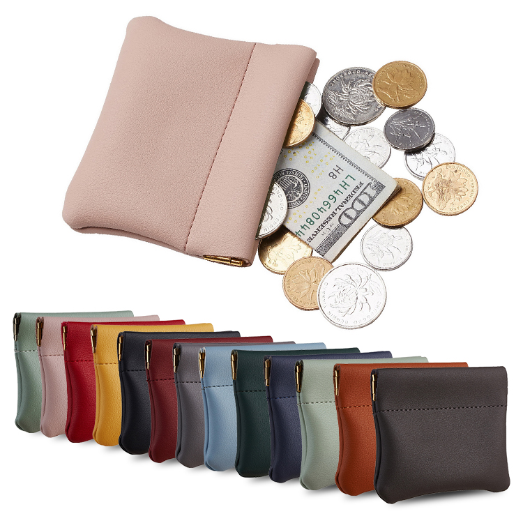 Cheap Squeeze Coin Purses Customizable Durable