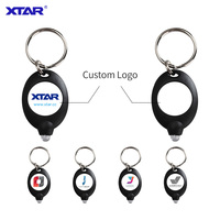 Porte-clés LED XTAR XPK avec logo promotionnel personnalisé, lampe torche LED EDC, mini lampe UV, porte-clés