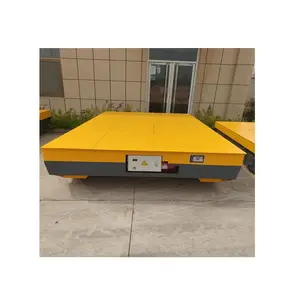 Cable Drum Powered Heavy Duty Electric Flat Car with Safety Device