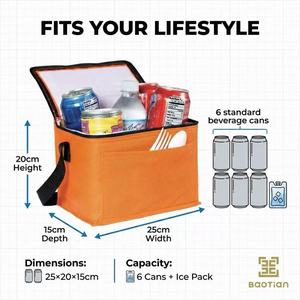 Bolsa Térmica Aislante para Botellas de Vino, con Forro Impermeable, Regalo para Fiestas, Personalizable - Product Image 2