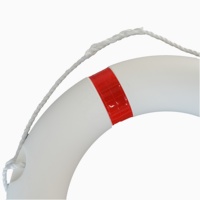 Sécurité maritime lancer anneau bouée de sauvetage 2.5kg anneau de sauvetage dispositif de flottaison jetable eau flottant sauvetage natation bouée de sauvetage