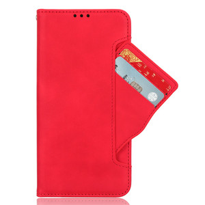 Funda de teléfono de cuero con múltiples ranuras para tarjetas para TCL NxtPaper 60 Ultra 5G - Product Image 2