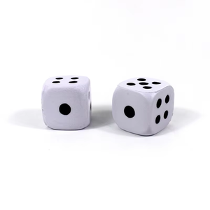 Bola de estrés de cubo suave de Pu de forma cuadrada de dados promocionales de <span class=keywords><strong>alta</strong></span> calidad - Product Image 4