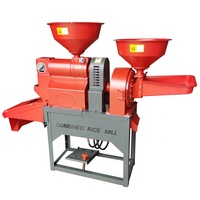 Moulin à riz combiné économique 4-en-1 / Équipement de traitement du riz 1 tonne