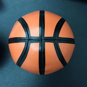 Ballons de basket d'entraînement silencieux en coton PU léger, personnalisés pour l'exportation, pour enfants, plusieurs tailles disponibles, marque Yuheng, avec filet - Product Image 1