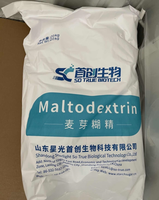 Maltodextrine de qualité alimentaire en poudre, soluble dans l'eau, DE8-10, 10-15, 15-20, maltodextrine pour additif alimentaire et boisson