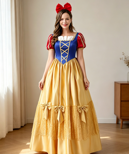 <span class=keywords><strong>Costume</strong></span> da Principessa <span class=keywords><strong>Biancaneve</strong></span> di Grimm per Halloween, Abito da Cosplay per <span class=keywords><strong>Donna</strong></span> Adulta, <span class=keywords><strong>Costume</strong></span> per TV/Cinema in Poliestere, per Feste, Disponibile - Product Image 3