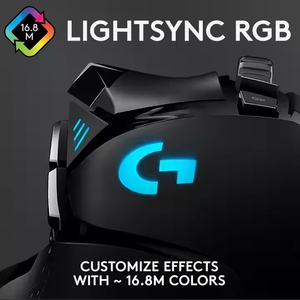 Cao performanceo 0riginal Logitech G502 anh hùng Độ chính xác cao 3D <span class=keywords><strong>Ergonomic</strong></span> thiết kế USB có dây 2.4ghzwired Chuột chơi game - Product Image 5