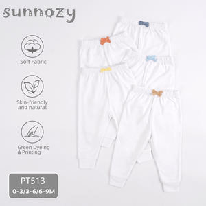 Ensemble de vêtements pour bébé nouveau-né Sunnozy, série graphique de formes mignonnes, 100% coton, bodies, pantalons, chaussettes, tenue pour nourrisson - Product Image 3