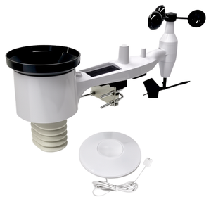 Station météo <span class=keywords><strong>ECOWITT</strong></span> 7-en-1 sans fil avec capteur extérieur ABS et hub WiFi/filaire 3-en-1 GW2000 pour des données météorologiques précises - Product Image 1