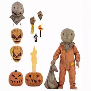 NECA 56048 Don't Mess with Kids Sam Halloween Pumpkin Man Movie Figurine d'action en PVC de 7 pouces Modèle Boîte Couleur - Product Image 3