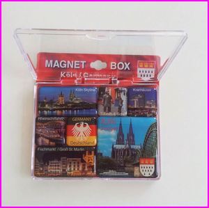 Customized Wholesale Crystal Burj Khalifa Souvenir Sticker Epoxy <b>Fridge</b> Magnet - Product Image 6