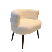 Fauteuil inclinable Bobo moderne, directement de l'usine, entièrement fermé, confortable, tabouret de maquillage, canapé de salon, fauteuil de chambre à coucher
