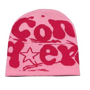 Trendy <b>hats</b> spicy girl letters colorful hip hop subcultures niche street knitted <b>hats</b> Vietnam origin Customizable - Product Image 4