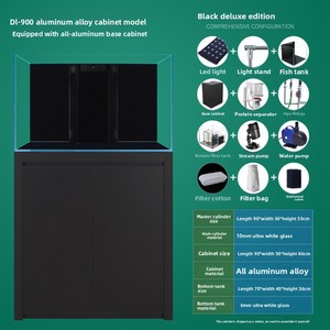 Acuario Marino Completo Personalizado de <span class=keywords><strong>100</strong></span> <span class=keywords><strong>Litros</strong></span> con Sumidero, Suministros de Guangzhou - Product Image 3