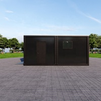 Garage préfabriqué robuste et détachable, abri de rangement modulaire avec fenêtre, maisons portables économiques prêtes à l'emploi