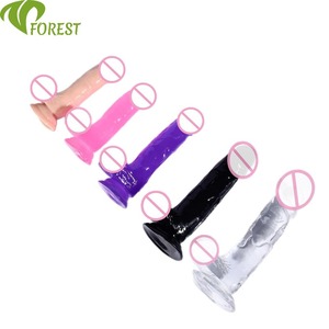 Buy In Bulk PVC TPE Glass Dildo Soft Silicone For Comfort