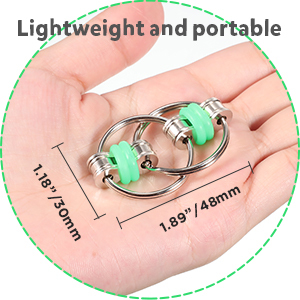 YH Thần tài Đồ chơi chất lượng cao hơn <span class=keywords><strong>6</strong></span> liên kết chuỗi xe đạp ngón tay móc chìa khóa vòng thần tài đồ chơi làm giảm căng thẳng lo lắng cho người lớn trẻ em - Product Image 6