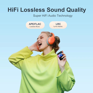 Lecteur MP3 BT 5.0 de 2,8 pouces en alliage de zinc, audio sans perte, haut-parleur intégré, batterie >20H, radio FM, enregistreur, écran tactile complet, lecteur MP4 - Product Image 4